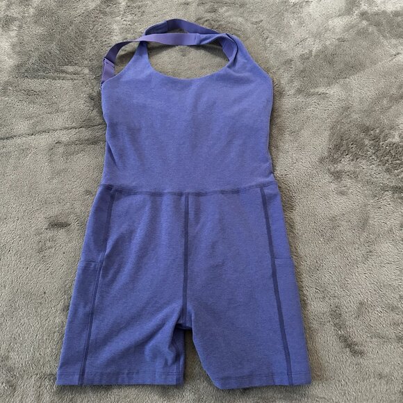 Beyond Yoga Get Up An Go Romper Space Dye Women's MEDIUM Unitard One Piece - Picture 1 of 6